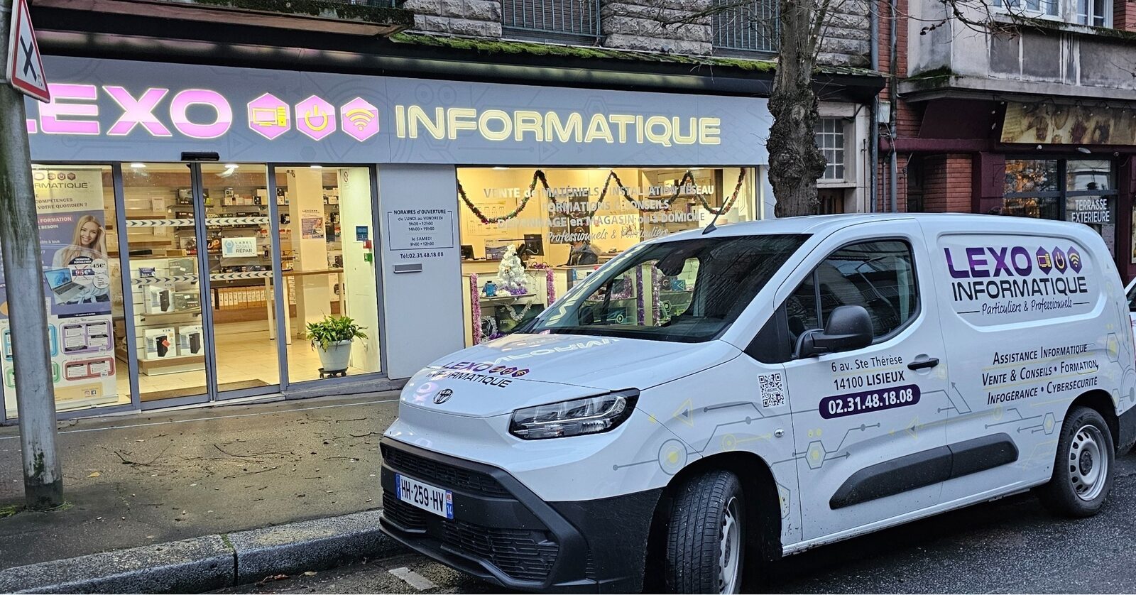 Interventions Lexo Informatique autour de Lisieux